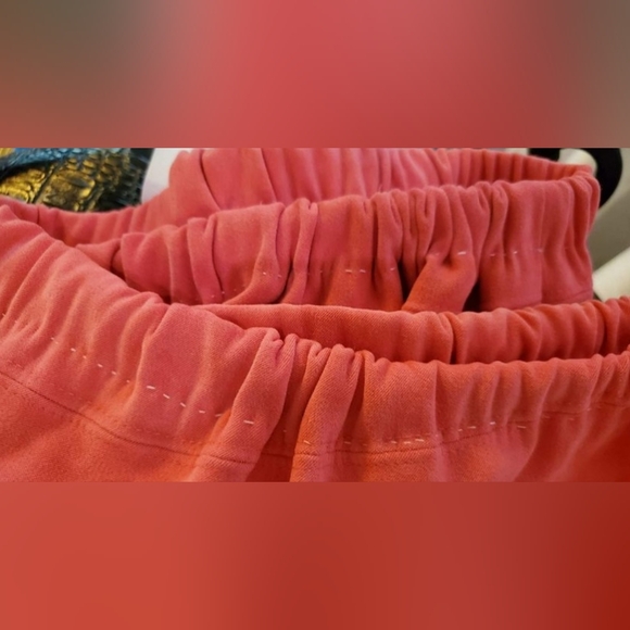 Bundle of 2 Plus size XXL- XXXL Custom Made Skirts / Gray & Velvet Pink Peach - Picture 5 of 10